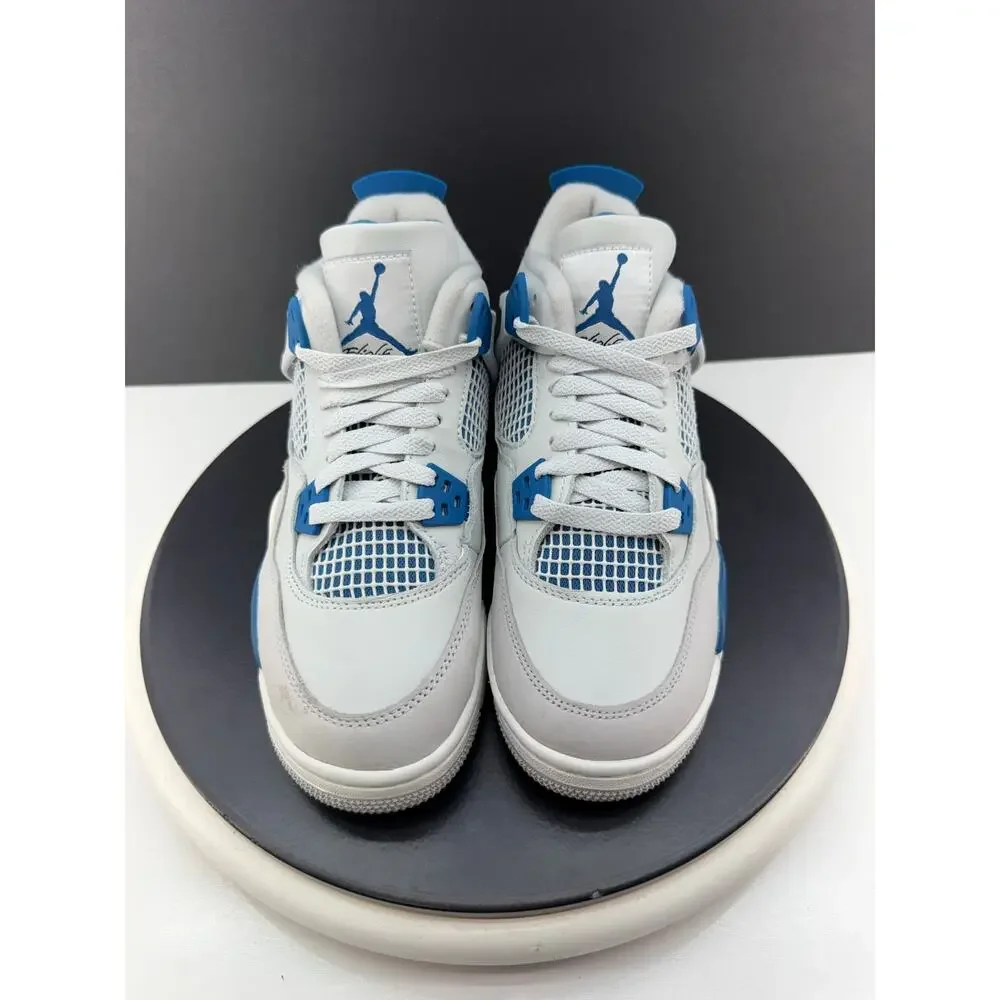 Air Jordan 4 Retro Military Blue GS 2024‎ Size 5Y Womens 6.5 Sneakers HF4281-141